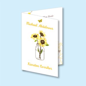 (image for) A8 Announcements & Invitation - Folding Cards