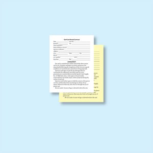 (image for) 2 Part Carbonless Forms - 4-1/4 x 5-1/2
