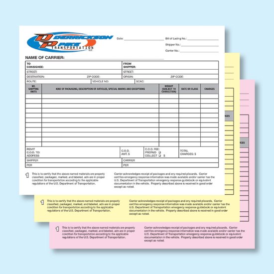 Modal Additional Images for 3 Part Carbonless Forms - 8-1/2 x 11