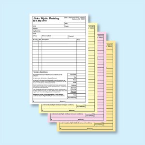 4 Part Carbonless Forms - 5-1/2 x 8-1/2 (image for) 4 Part Carbonless Forms - 5-1/2 x 8-1/2
