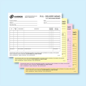 4 Part Carbonless Forms - 8-1/2 x 7 (image for) 4 Part Carbonless Forms - 8-1/2 x 7