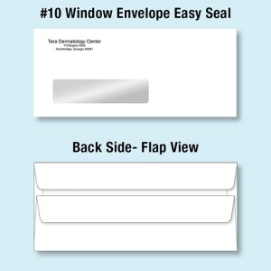 (image for) #10 Window Envelope with Easy Seal Flaps (Latex Gummed)