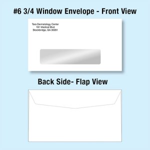 (image for) #6-3/4 Window Envelope