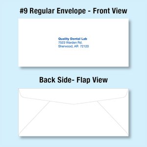 (image for) #9 Regular Envelope (standard gummed flap)