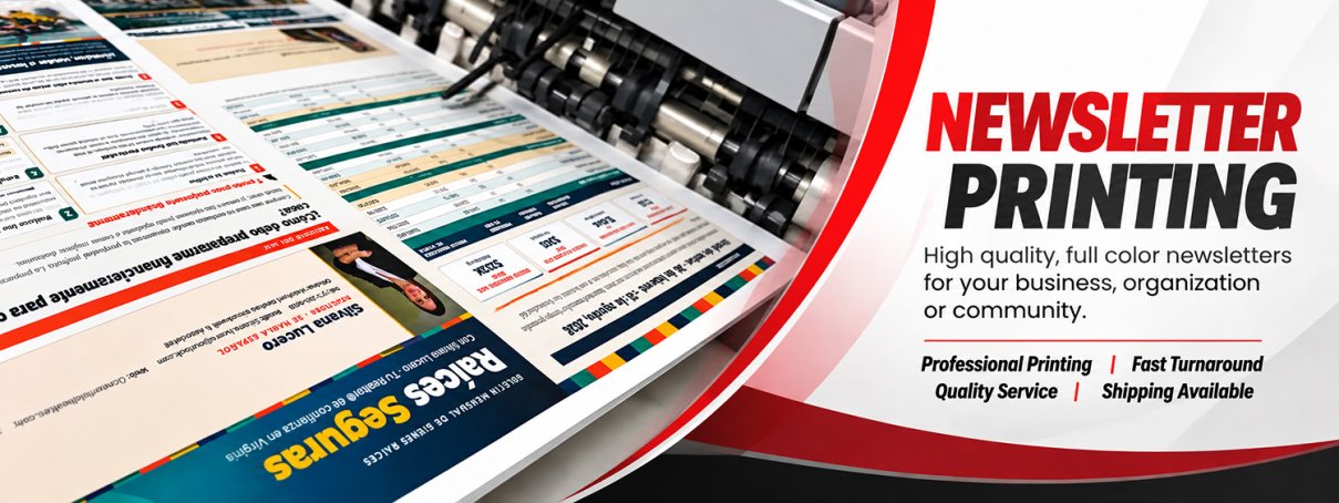 (image for) Newsletter Printing Service