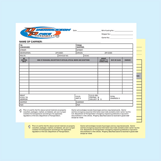 Modal Additional Images for 2 Part Carbonless Forms - 8-1/2 x 11