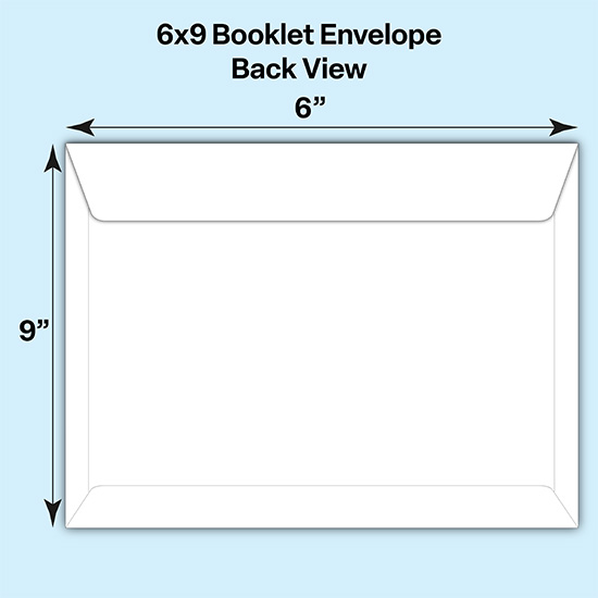 Modal Additional Images for Booklet Envelopes 6x9